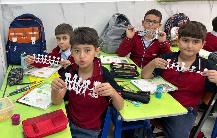 زنگ ریاضی : کاردستی الگوهای متقارن 2