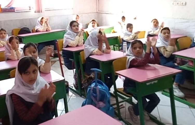 زنگ زبان اوقات روز دانش آموزان خلاق پایه دوم دبستان دخترانه پرتوعلوی