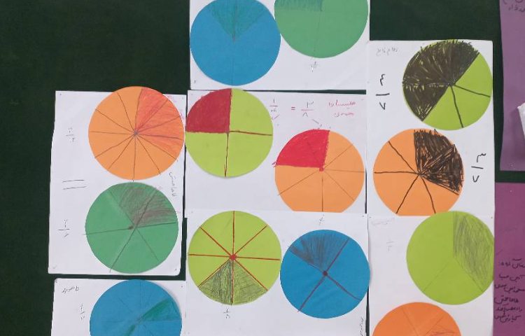 زنگ شیرین ریاضی و یادآوری کسرها 3