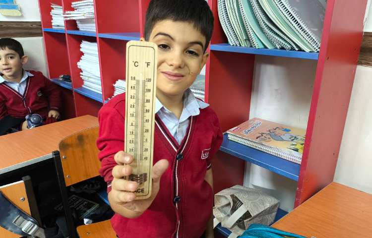 زنگ علوم آزمایش و انجام دماسنج 5