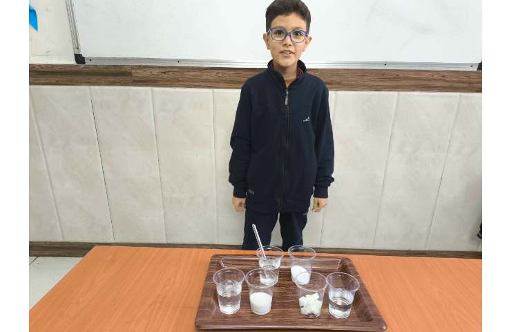 زنگ علوم - ازمایش علوم ، آزمایش تبدیل جامد به مایع 1