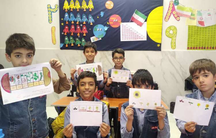 زنگ علوم: انجام کاربرگ مراحل کاشت لوبیا و آفتابگردان مربوط به درس بکارید و ببینید