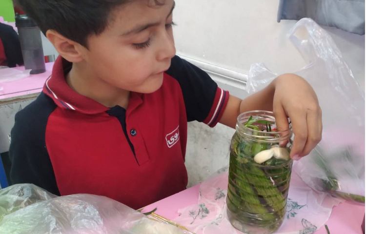 زنگ علوم : تهیه خیارشور 4