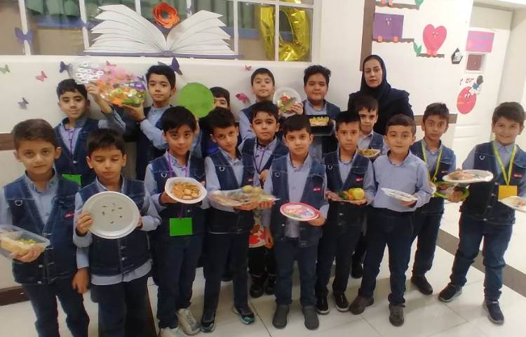 زنگ علوم: تهیه‌ی بشقاب سلامت توسط دانش‌آموزان 4