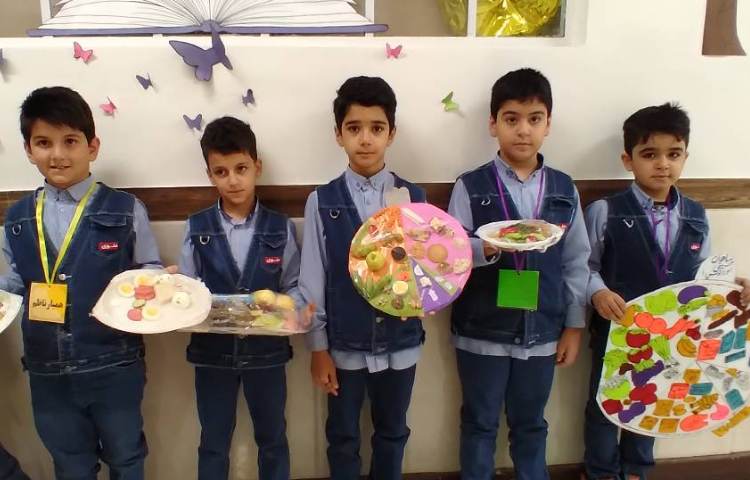 زنگ علوم: تهیه‌ی بشقاب سلامت توسط دانش‌آموزان 5