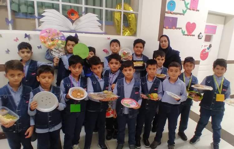 زنگ علوم: تهیه‌ی بشقاب سلامت توسط دانش‌آموزان 6