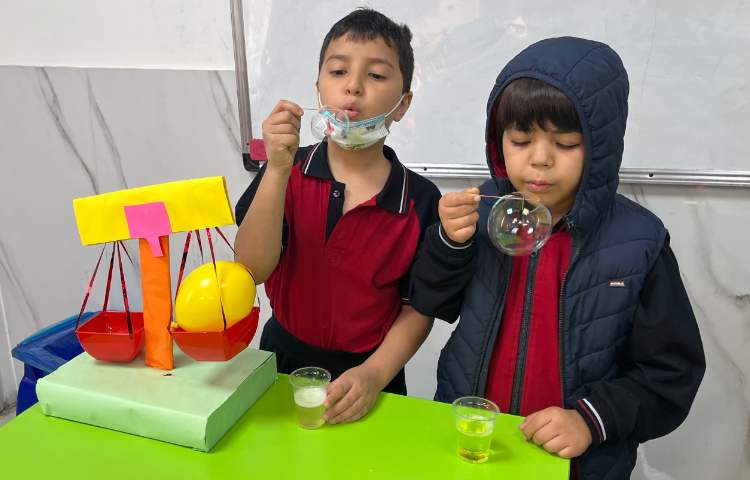 زنگ علوم :طرح معلم شو - آزمایش حباب 1