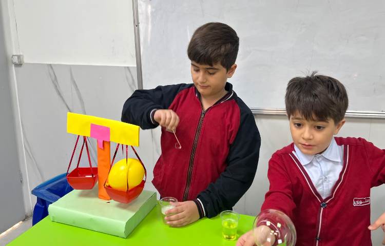 زنگ علوم :طرح معلم شو - آزمایش حباب 4