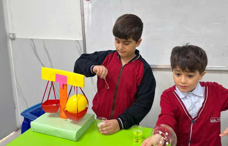 زنگ علوم :طرح معلم شو - آزمایش حباب 5