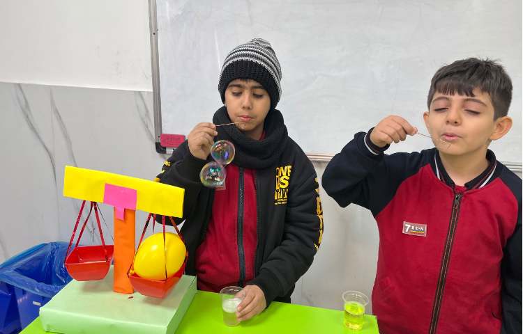 زنگ علوم :طرح معلم شو - آزمایش حباب 8