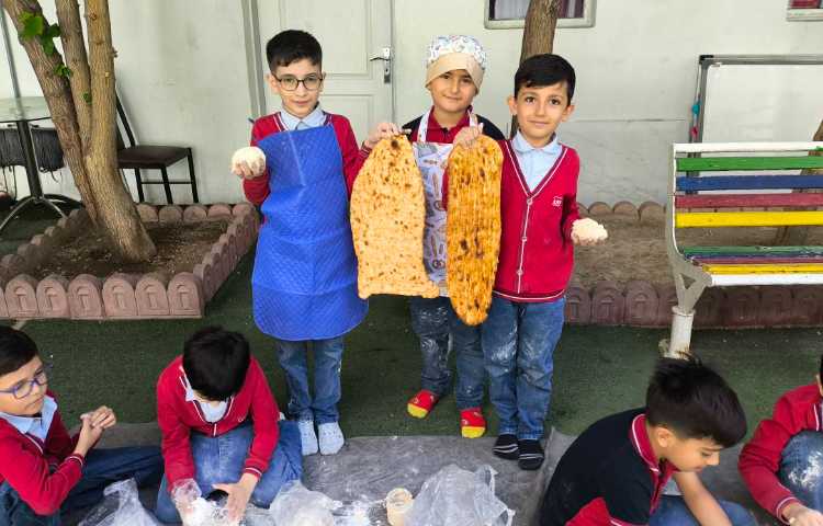 زنگ علوم طرز تهیه نان 1