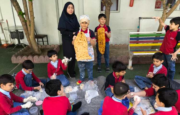 زنگ علوم طرز تهیه نان 2