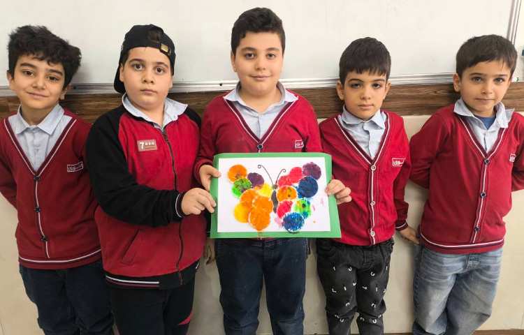 زنگ علوم قطره های رنگی