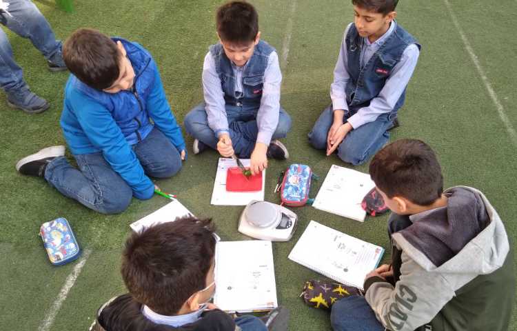 زنگ علوم : مشاهدات دانش‌آموزان در مورد حجم و جرم مواد و پاسخ به سوالات کتاب‌کار علوم