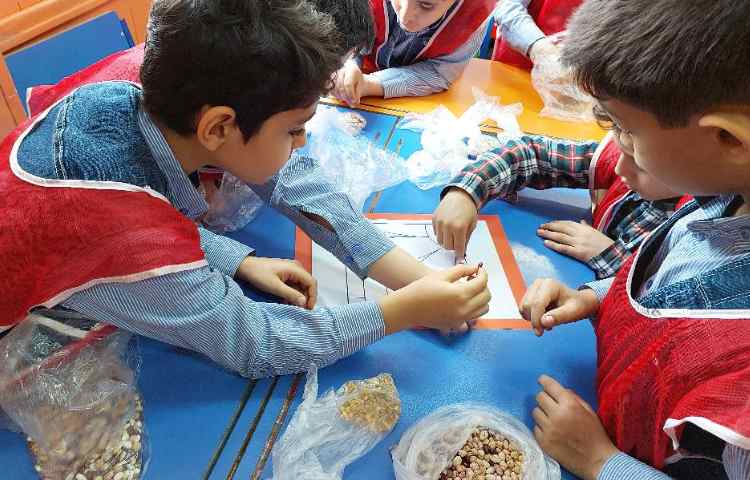 زنگ علوم موضوع: پروژه‌ی تابلوی حبوبات 2