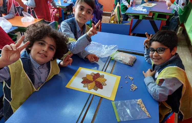 زنگ علوم موضوع: پروژه‌ی تابلوی حبوبات 4