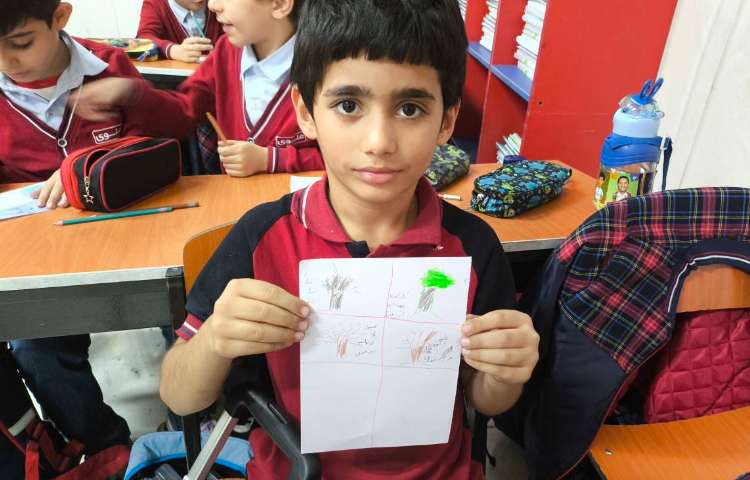 زنگ علوم نقاشی فصل ها و جمله سازی با آن ها 2