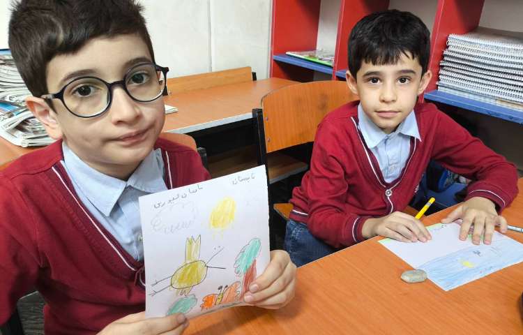 زنگ علوم نقاشی فصل ها و جمله سازی با آن ها 5