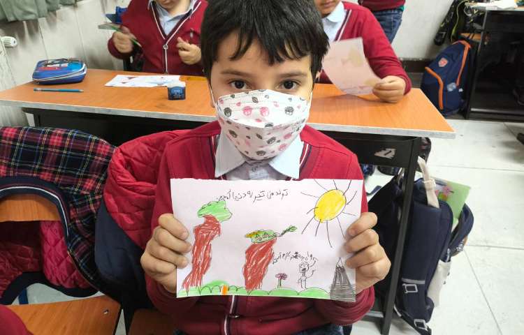 زنگ علوم نقاشی فصل ها و جمله سازی با آن ها 6