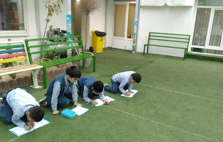 زنگ فارسی(املا): املای سرعتی از درس سوم (آسمان آبی، طبیعت پاک) 2