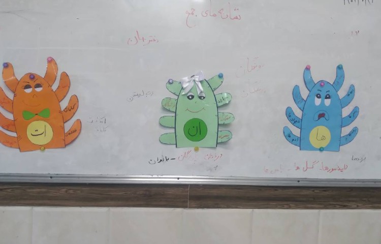 زنگ فارسی: آموزش نشانه‌های جمع 3