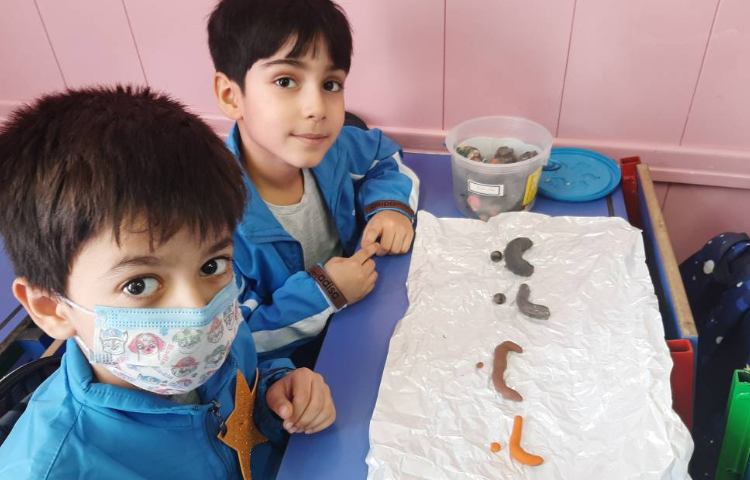 :زنگ فارسی، ایجاد انگیزه نشانه ب 3