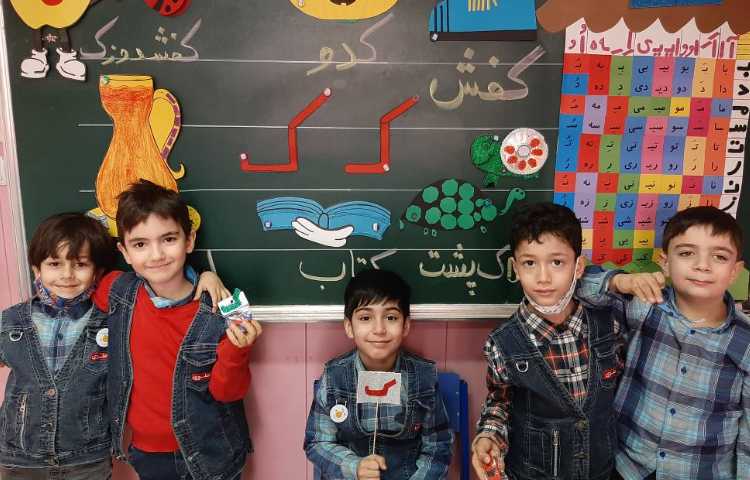 :زنگ فارسی، ایجاد انگیزه نشانه (ک)