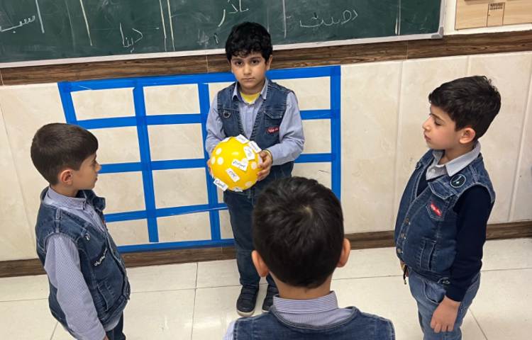 زنگ فارسی: بازی توپ کلمات ( جهت تقویت روان‌خوانی و املا) 4