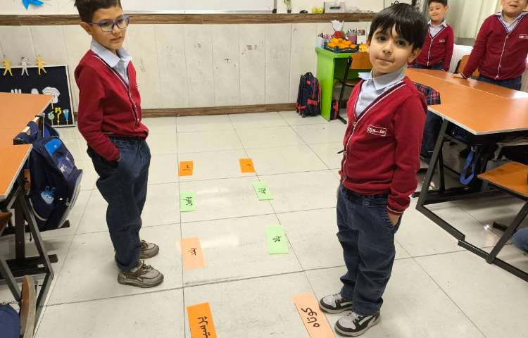 زنگ فارسی تمرین کلمات هم معنی و مخالف با بازی 2