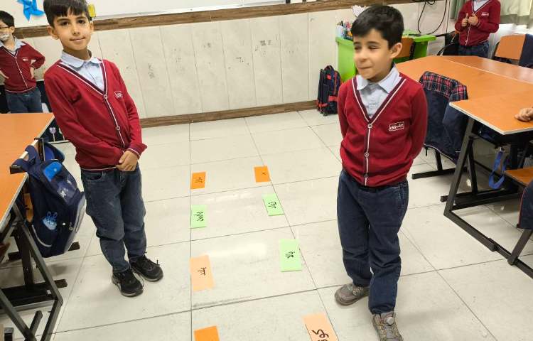 زنگ فارسی تمرین کلمات هم معنی و مخالف با بازی 3