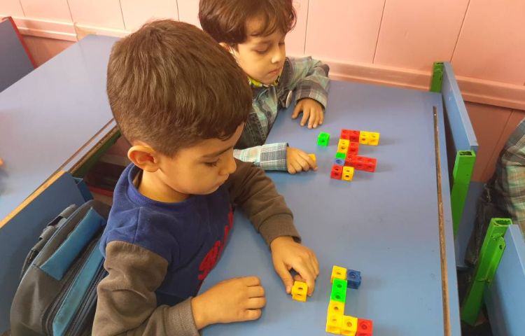 :زنگ فارسی، ساخت الفبا به کمک چینه، کلاس سیب 2