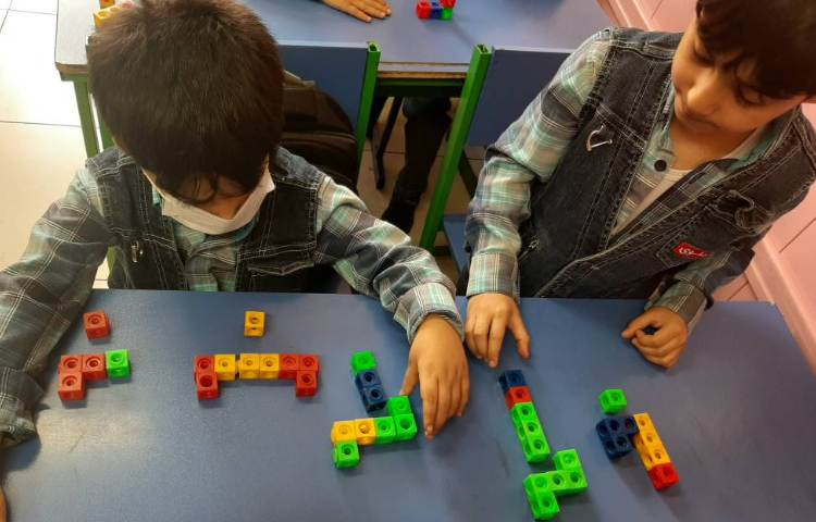 :زنگ فارسی، ساخت الفبا به کمک چینه، کلاس سیب 3