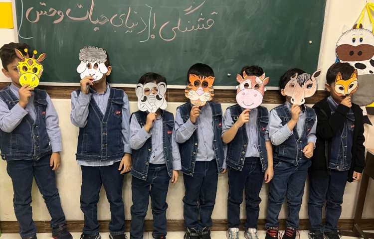 زنگ فارسی: نگاره‌ی 8 ( ساخت ماسک حیوانات ) 2
