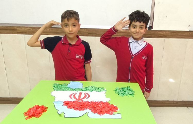 زنگ فارسی پرچم و ایران زیبا 4