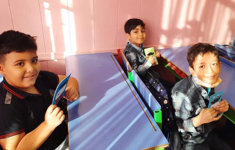 :زنگ فارسی، کاردستی درس ب، تقدیم به بابای خوبم 5