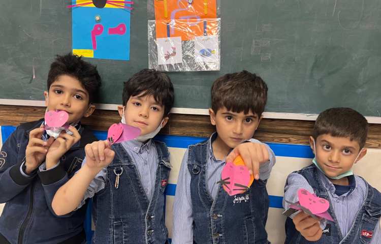 زنگ فارسی: کاردستی موش برای نشانه‌ی (میم) 1