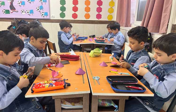 زنگ فارسی: کاردستی موش برای نشانه‌ی (میم) 3