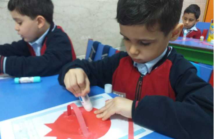 زنگ فعالیت مناسبتی ساخت کاردستی انار به مناسبت روز انار کلاس پیش 1 2