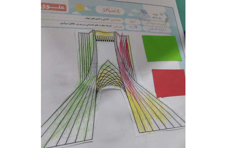 زنگ ماهرشو ،آشنایی با کشور ایران و نماد آن پیش 1 دهقان 2