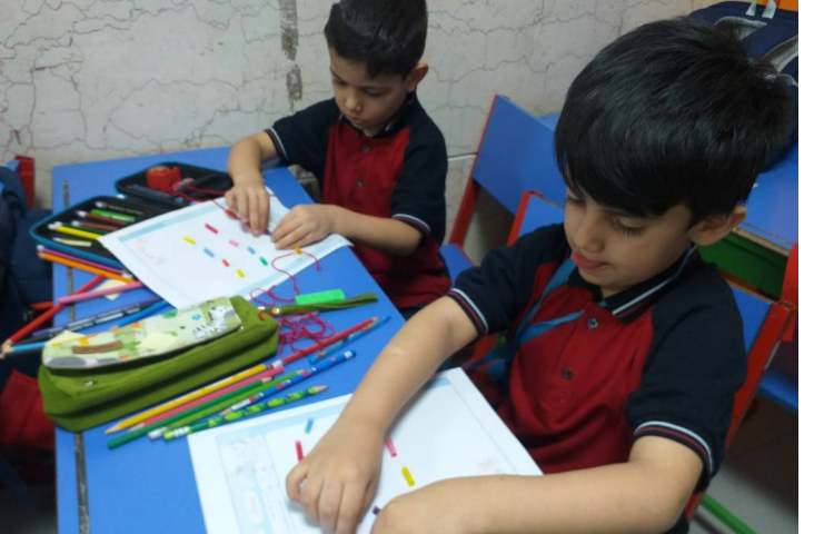 زنگ ماهرشو انجام کار دوخت با نی کلاس پیش 1 1