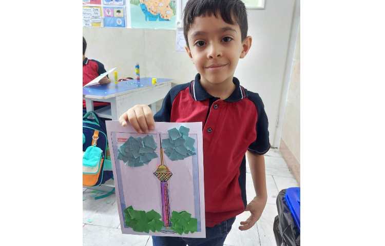 زنگ ماهرشو به مناسبت روز تهران ،کلاژ برج میلاد 5