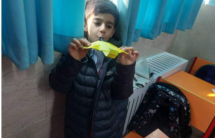 زنگ ماهرشو ساخت اریگامی فیل 1