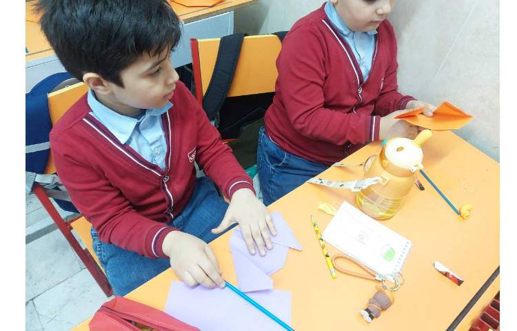 زنگ ماهرشو ساخت اریگامی فیل 3