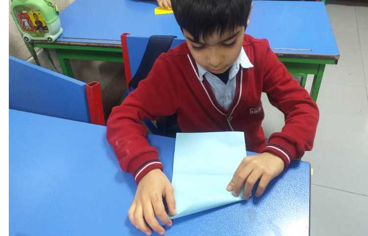 زنگ ماهرشو ساخت اریگامی قایق 3