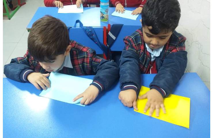 زنگ ماهرشو ساخت اریگامی قایق 4