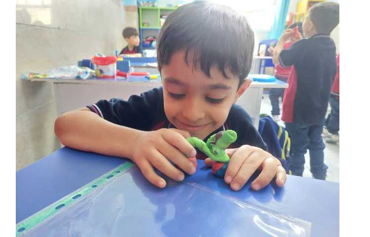 زنگ ماهرشو ، ساخت شکل با صدای آ 5