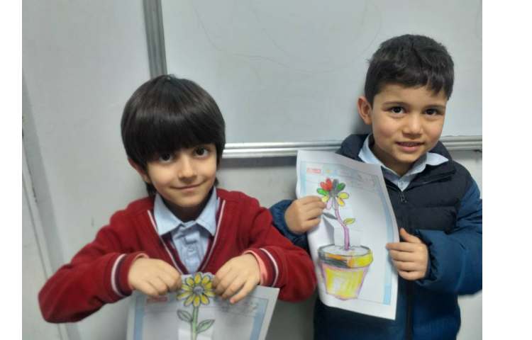 زنگ ماهرشو و تلفیق با درس علوم ساخت کاردستی مراحل رشد گیاهان کلاس پیش 1 6