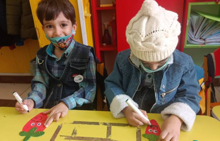 :زنگ ماهرشو، کاردستی (ت) مثل توت فرنگی 2