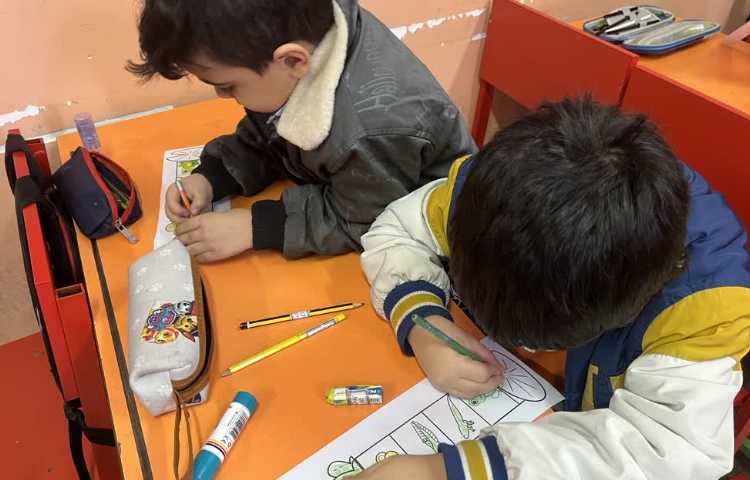 زنگ ماهرشو( کاردستی مراحل رشد قورباغه) 3