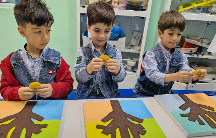 زنگ ماهرشو کامل کردن درخت 4 فصل